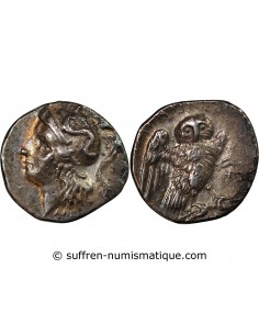 CALABRE, TARENTE - DRACHME ARGENT - 280-272 AV JC