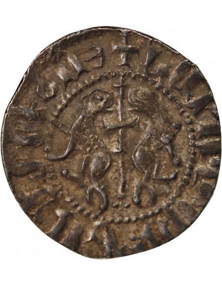 ROYAUME ARMÉNIEN DE CILICIE, LEON Ier - TRAM ARGENT - 1198 / 1219