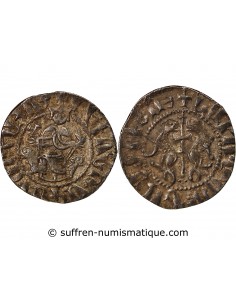 ROYAUME ARMÉNIEN DE CILICIE, LEON Ier - TRAM ARGENT - 1198 / 1219