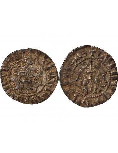 ROYAUME ARMÉNIEN DE CILICIE, LEON Ier - TRAM ARGENT - 1198 / 1219