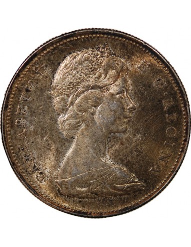 CANADA, ELIZABETH II - DOLLAR ARGENT, 100 ANS CONFEDERATION  - 1966 OTTAWA