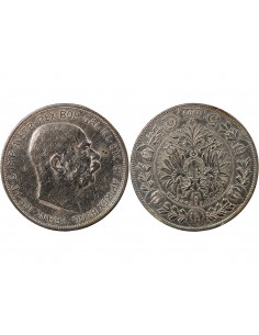 AUTRICHE, FRANÇOIS-JOSEPH Ier - 5 CORONA ARGENT 1909 2