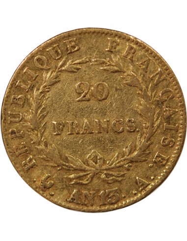 NAPOLEON Ier﻿ - 20 FRANCS OR AN 13 A PARIS﻿﻿﻿ "Calendrier révolutionnaire"