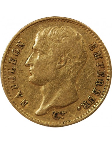NAPOLEON Ier - 20 FRANCS OR 1807 A PARIS "Type Transitoire"