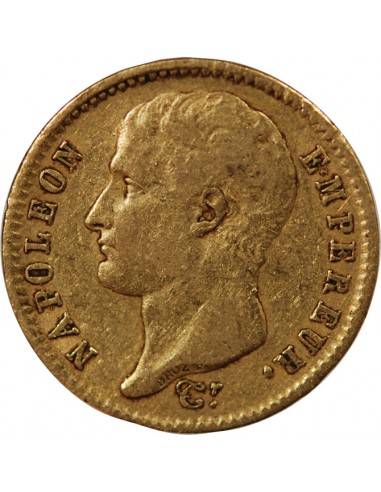NAPOLEON Ier - 20 FRANCS OR 1807 A PARIS "Type Transitoire"
