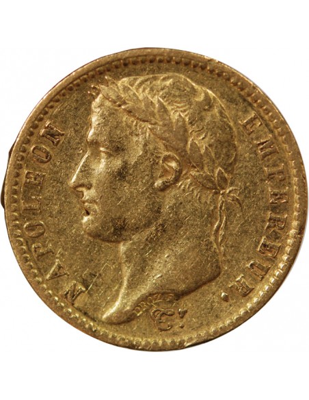 NAPOLÉON Ier - 20 FRANCS OR, TETE LAUREE - 1811 A PARIS