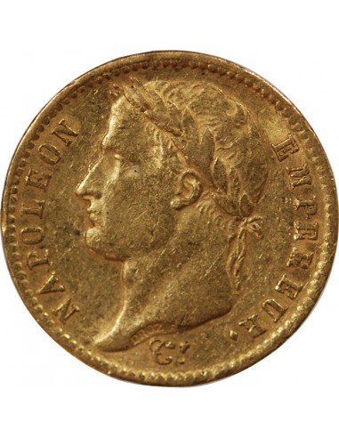 NAPOLÉON Ier - 20 FRANCS OR, TETE LAUREE - 1812 A PARIS