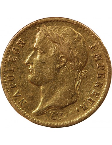 NAPOLÉON Ier - 20 FRANCS OR, TETE LAUREE - 1813 A PARIS