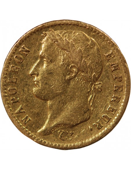 NAPOLÉON Ier - 20 FRANCS OR, TETE LAUREE - 1813 A PARIS