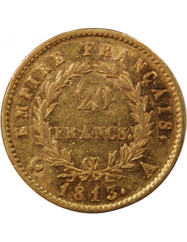 NAPOLÉON Ier - 20 FRANCS OR, TETE LAUREE - 1813 A PARIS