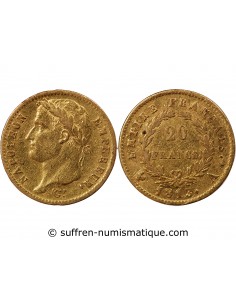 NAPOLÉON Ier - 20 FRANCS OR, TETE LAUREE - 1813 A PARIS