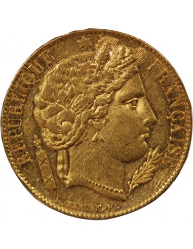 CERES - 20 FRANCS OR 1851 A PARIS﻿