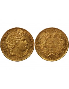 CERES - 20 FRANCS OR 1851 A PARIS﻿ 2