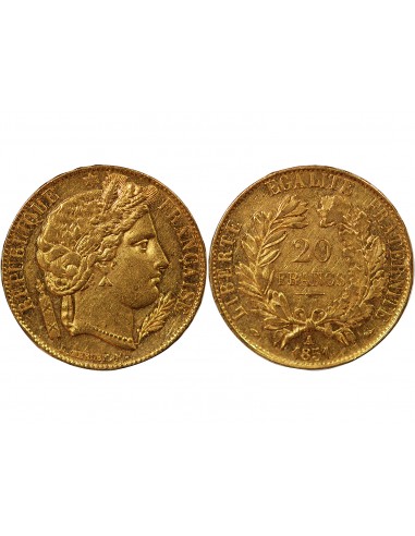 CERES - 20 FRANCS OR 1851 A PARIS﻿