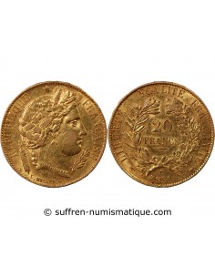 CERES - 20 FRANCS OR 1851 A PARIS﻿