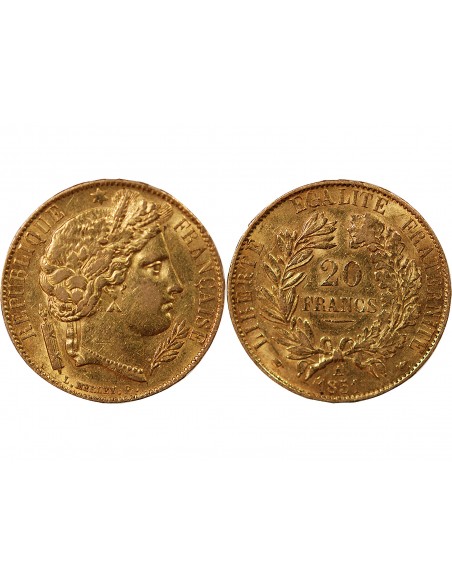 CERES - 20 FRANCS OR 1851 A PARIS﻿