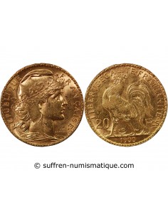 MARIANNE, COQ - 20 FRANCS OR 1900