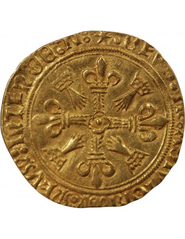 LOUIS XII - ECU D'OR AU PORC-EPIC DE BRETAGNE 1498 / 1514 NANTES