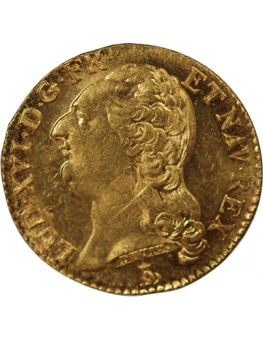 Louis XVI 1 louis d'or Or 1786 T Nantes