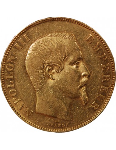 NAPOLEON III ﻿- 50 FRANCS OR 1857 A PARIS﻿
