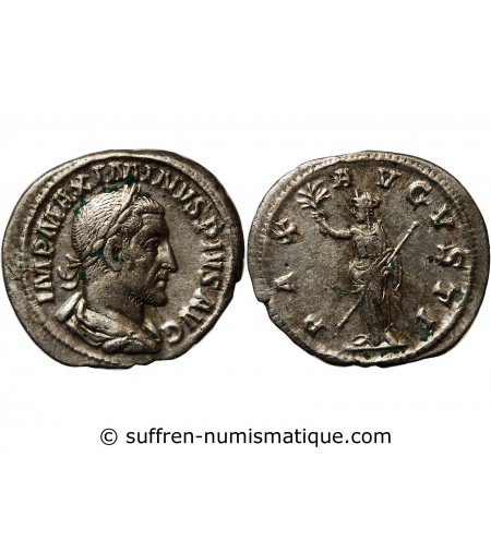 MAXIMIN Ier LE THRACE - DENIER ARGENT 236