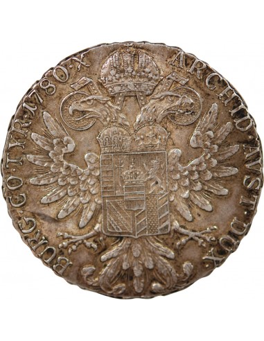 AUTRICHE, MARIE THERESE - THALER ARGENT - 1780 (Refrappe 1930-1950, Vienne)