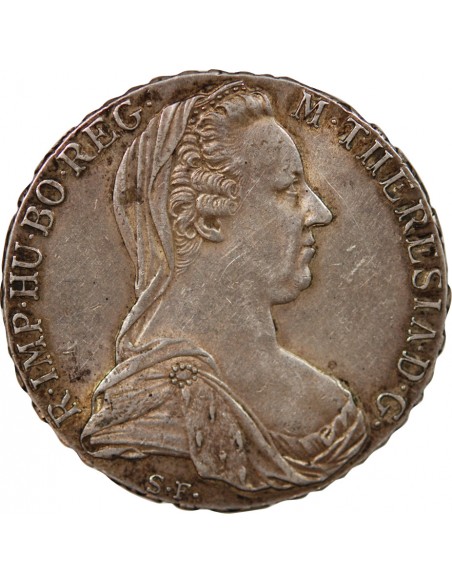 AUTRICHE, MARIE THERESE - THALER ARGENT - 1780 (Refrappe 1930-1950, Vienne)