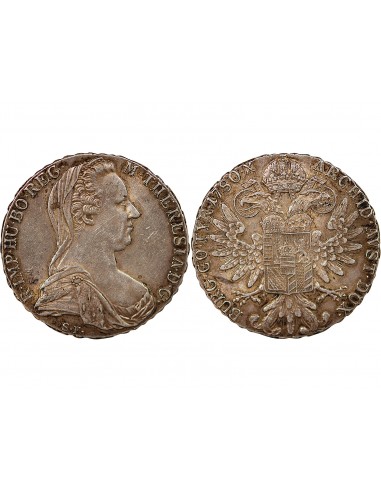 AUTRICHE, MARIE THERESE - THALER ARGENT - 1780 (Refrappe 1930-1950, Vienne)