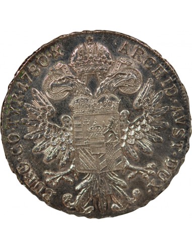 AUTRICHE, MARIE THERESE - THALER ARGENT - 1780 (Refrappe 1945-1960, VIENNE)