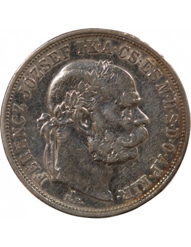 HONGRIE, FRANÇOIS-JOSEPH Ier - 5 KORONA ARGENT 1907 KB KREMNICA
