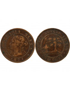 CANADA, ILE DU PRINCE EDOUARD, VICTORIA - CENT 1871 HEATON 2