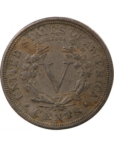 ETATS UNIS - 5 CENTS "Liberty Nickel" 1903 PHILADELPHIE
