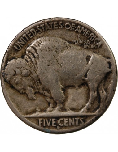 ETATS UNIS - 5 CENTS "Buffalo Nickel" 1916 S SAN FRANCISCO