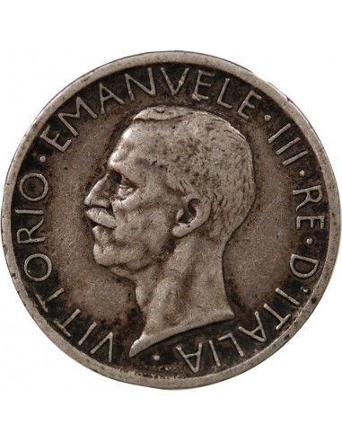 ITALIE, VICTOR-EMMANUEL III - 5 LIRE ARGENT 1927 R ROME
