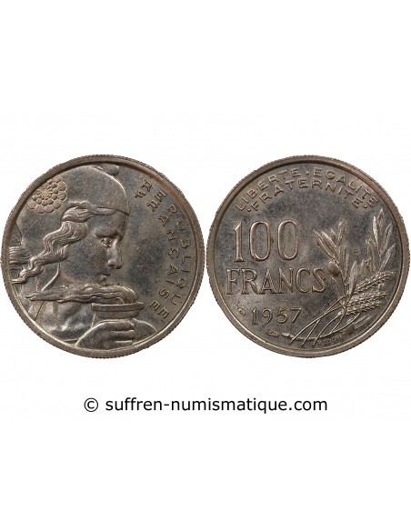 COCHET - 100 FRANCS 1957 B BEAUMONT LE ROGER