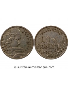 COCHET - 100 FRANCS 1958 CHOUETTE