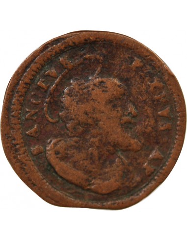 ETATS PONTIFICAUX, CLEMENT XII - QUATTRINO GUBBIO 1730-1740