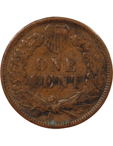 ETATS UNIS - 1 CENT "Indian Head" 1908 PHILADELPHIE