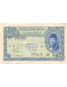 EGYPTE - 10 PIASTRES - 1940 2
