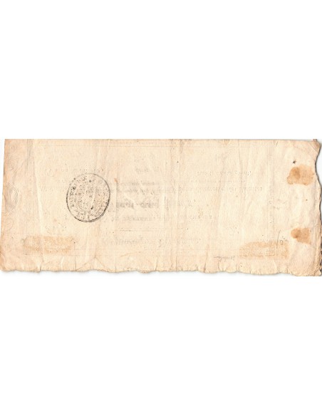 ARRERAGES DE RENTES - 25 FRANCS - SÉRIE A, AN 7 - 1798/1799