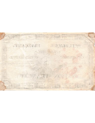 ASSIGNAT - 400 LIVRES - LOI DU 21 SEPTEMBRE 1792 - Série 175