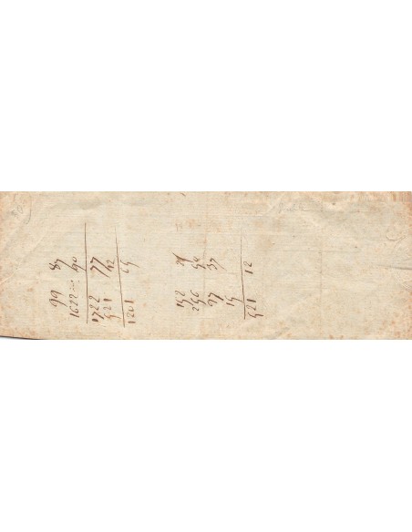 BILLET LOTERIE ROYALE - BORDEAUX, AN VII