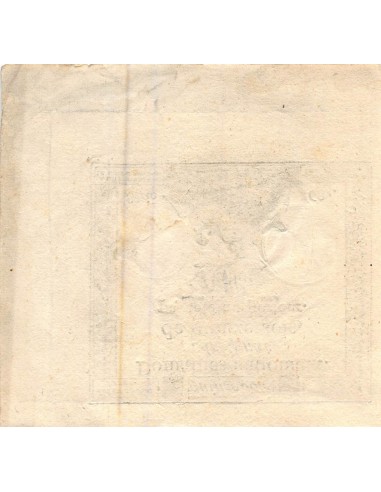 ASSIGNAT - 15 SOLS - LOI DU 23 MAI 1793 - SIGNATURE BERTIN