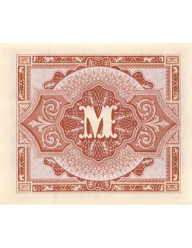 ALLEMAGNE, IMPRESSION AMERICAINE - 1/2 MARK SERIE 1944