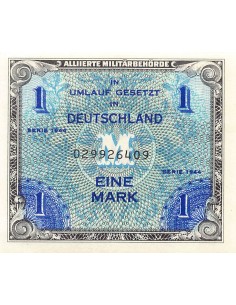 ALLEMAGNE, IMPRESSION AMERICAINE - 1 MARK SERIE 1944 - CONTREFACON