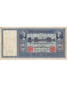 ALLEMAGNE - 100 MARK 07/02/1908 SERIE A 2