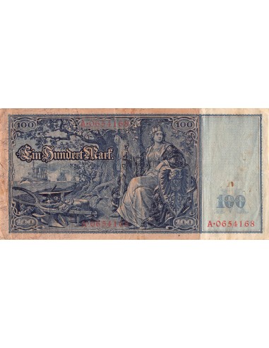 ALLEMAGNE - 100 MARK 07/02/1908 SERIE A
