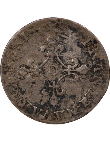 LOUIS XIV﻿ - 4 SOLS DITS DES TRAITANTS 1675 D VIMY