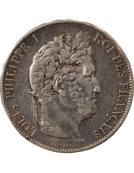 LOUIS PHILIPPE﻿ - 5 FRANCS ARGENT 1847 A PARIS