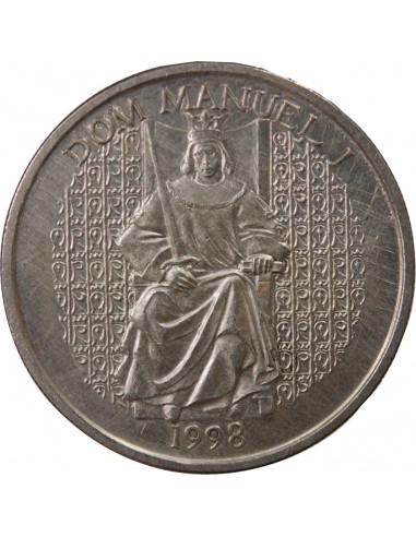 PORTUGAL - 1000 ESCUDOS ARGENT 1998 - MANUEL I